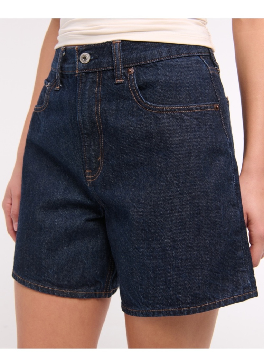 Abercrombie & Fitch High Rise Loose Short size 33 - Picture 3 of 4